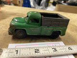 50's Wholesale Green Farmers Market Truck Vtg Toy Linemar Japan Stake bed Collec