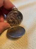 Rare 1922 South Bend Art Deco 14k GF Pocket Watch 19 Jewels Engraved Antique
