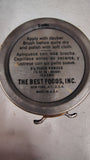 Vintage 2 In 1 Tan Shoe Polish Tin Dos En Uno Best Foods Inc Advertising