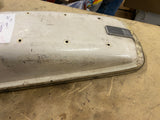 OEM Harley Panhead Shovelhead FLH Glide Vtg Saddlebag Lid White Electra Glide #2