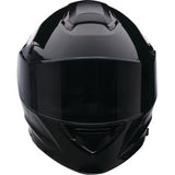 z1r Solaris 2.0 Flame Modular Helmet bLACK wHITE Large Vented Motorcycle 0100-26