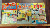 Vintage Comic Book Lot 9 Issues Archie Jughead Donald Duck Krofft Supershow