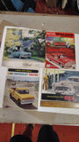 Vintage Auto Magazine & Brochure Lot Rodding Motor Trend Packard Chevy Buick