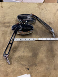 new t/o set Victory Motorcycle Mirrors Chrome Logo Jackhammer cross country hard