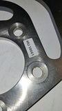 Mid-USA 58661 V-Factor Satin Stainless Steel Rear Brake Rotor Harley Sportster