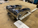 OEM Chrome 5" Pullback Risers Harley Street Bob Dyna Softail Chopper Heritage