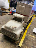 Vtg 50's Tonka Truck Pressed Steel Semi-Truck Toy Cargo Trailer Private Label!
