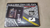 2010 The Road's End "American Classics" Motorcycle Flask Gift Pack Set