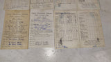 Vtg 1940s-1950s Stark County Ohio School Report Cards Lot Ephemera Louisville
