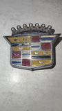 74-80 Cadillac Hubcap Crest Emblems Lot of 2 OEM GM Part 354570 354572
