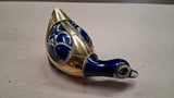 Vintage Sergio Bustamante Style Brass Ceramic Duck Mexican Folk Art Figurine 5.5