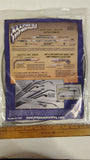 Magnum Shielding Sterling Chromite II 34" Brake Line Harley DS3534 NOS