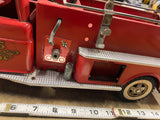 Vintage Tonka No 5 Suburban Pumper 1950s Pressed Steel Fire Truck Toy
