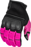 WOMENS COOLPRO FORCE GLOVES - PINK