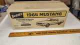 Vtg Jim Beam 1964 Ford Mustang Coupe Porcelain Decanter White Cream With Box