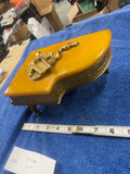 20's Thorens grand piano music Jewelry box Swiss Gold Glit Antique Bakelite Min