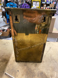 Vintage Mailbox Brass Bronze Classic Flip top 70's repro US Mail house