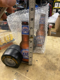 Vtg Miller Lite Bottle Racing Sign Menu Advertising Beer Breweriana Table bar