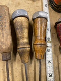vintage tools ice pick Awl Tavern Bar Lot Collectible Advertising Woodworking