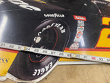 Miller Genuine Draft Beer CAR Sign Racing #2 Tin Rusty Wallace 47" Breweriana