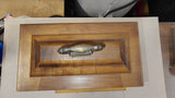 Vintage 1977 Seth Thomas Bracket Mantel Clock Model E687-112 Battery Strike