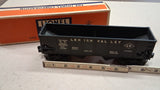 Antique Lionel Postwar 6456 Black Lehigh Valley Hopper Car W/ Original Box