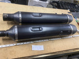 Harley CVO Screamin Eagle Titanium Exhaust Slip-Ons Carbon fiber Touring Glide