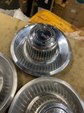 Chevrolet Chrome Rally Wheel Center chevy Caps Hubcaps Chevelle Camaro Truck 60'