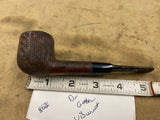 Dr. Grabow Viscount tobacco Smopking pipe rusticated brown briar bowl Estate