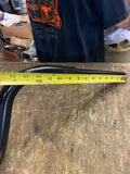 10" Ape Hangers 1 1/4 Black Harley Touring Ultra Classic Street Glide FLH Bagger