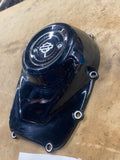 Harley Black M8 Milwaukee Eight M8 Cam Points Timer Cover Softail Touring Glide