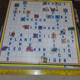 Vtg 1989 Scrabble for Juniors Board Game Milton Bradley 4039 2-Sided Complete