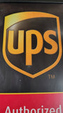 Vintage 2003 UPS Authorized Shipping Outlet Lighted Sign Palmer MB2000 Rare