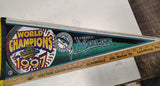 VTG 1997 Florida Marlins World Series Champions Felt Pennant 30"