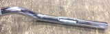 Low Chrome Handlebars 1" 2" tall Harley Sportster Dyna Softail Custom Chopper!