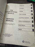 1998 Harley XLH Models Official Factory Service Manual