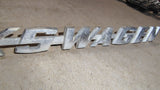1967-1974 VW Volkswagen Beetle Bug Rear Decklid Emblem Script OEM 113853687B