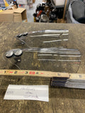 Ghost Hand Guards Harley Dyna Touring Softail Sportster Clear Memphis Shades?