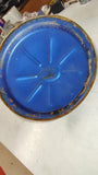 Vintage Dietz No 1 Little Wizard Blue Kerosene Lantern Hong Kong