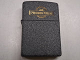 MINT 2010 Precision Pipeline Zippo Lighter – Unstruck Iron Stone/Crackle Finish