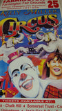 1994 Kelly Miller Circus Poster Farmington Fair Grounds Pennsylvania Show