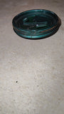 1953 1954 Chevrolet Bel Air Steering Wheel Horn Button Emblem Insert Green