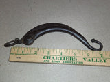 Antique Folding Sickle Tool - Collectible Hand Forged Iron Agricultural Relic