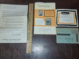 Vtg Advertisement 1940s-1950s Catalog Ephemera Lot Woolrich Johns Manville Farm