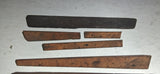 Lot of 13 Vintage Machinist Abrasive Slip Stones Oilstone Files Sharpening Hones
