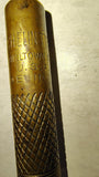 Antique 1916–1929 Michelin Milltown NJ Brass Tire Valve Stem Dust Cap Cover