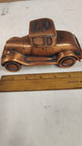 Vintage Banthrico Metal Car Coin Bank Rouge Employees Credit Union Dearborn MI