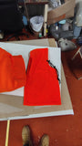 Vintage Muleskins Blaze Orange Heavy Zip Hoodie & Nordic Gear Fleece