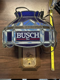 vintage 1986 Busch Beer light-up wall sconce lamp