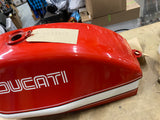 NOS Ducati Darmah Fuel Gas Petrol Tank OEM Vintage 900cc Factory Paint Original!